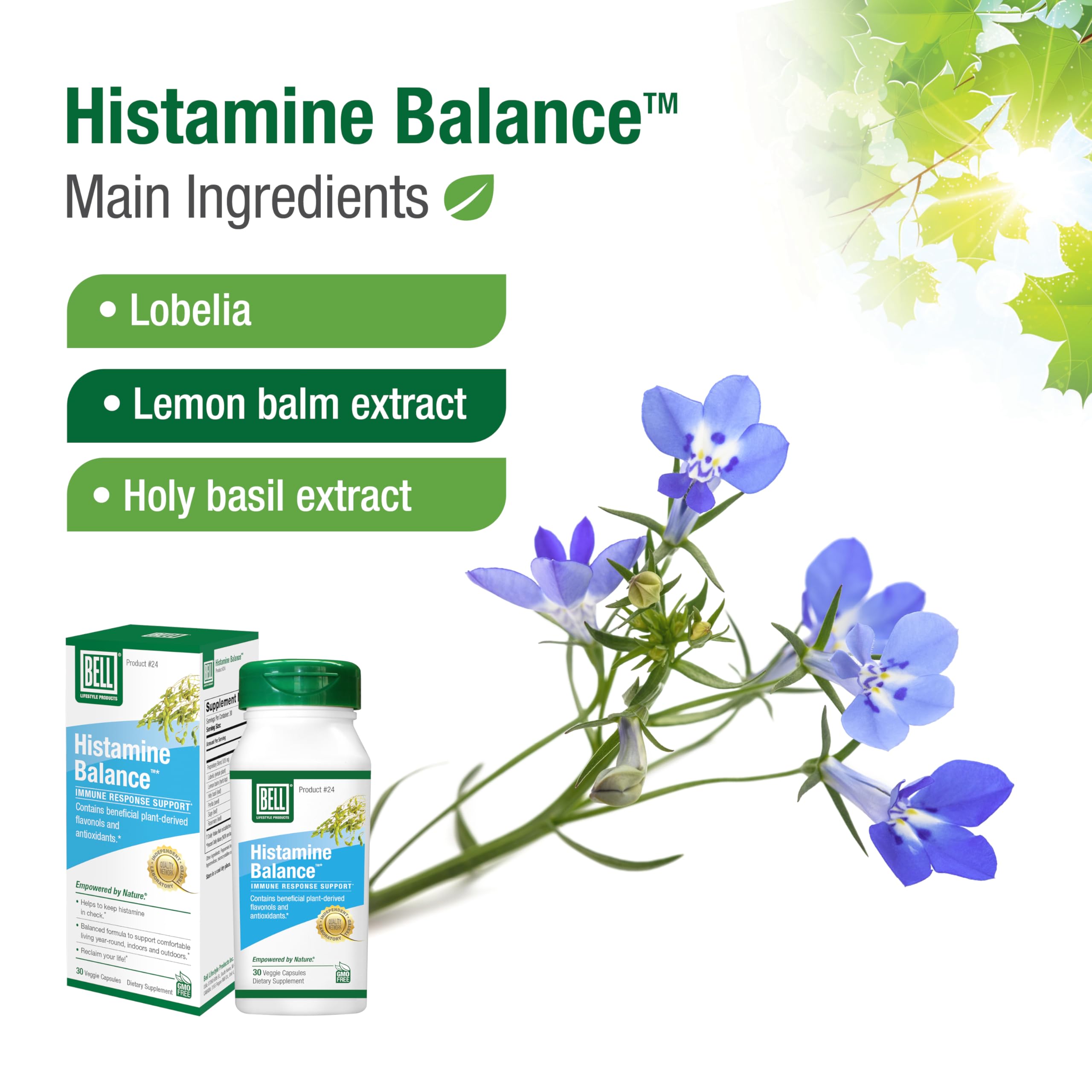 Foto 5 pulgar | Suplemento Bell Histamine Balance 30 Cápsulas Vegetarianas - Venta Internacional.