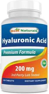 Foto 1 | Suplemento De Ácido Hialurónico Best Naturals 200 Mg 120 Comprimidos - Venta Internacional.