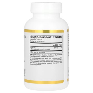 Foto 2 | Suplemento De Jalea Real De California Gold Nutrition, 500 Mg - Venta Internacional.