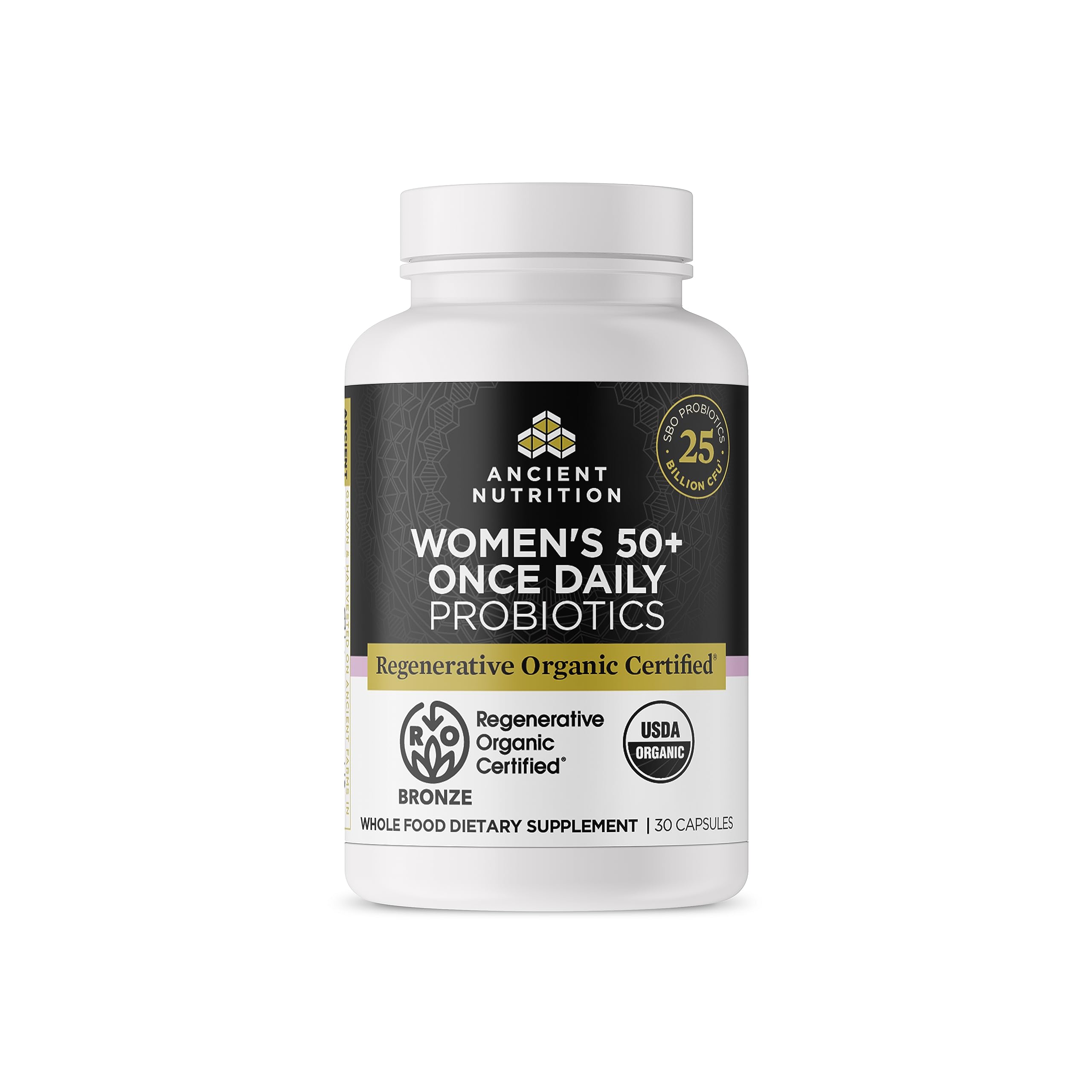 Foto 2 pulgar | Suplemento De Probióticos Ancient Nutrition Para Mujeres De 50 O Más De 30 Unidades - Venta Internacional.