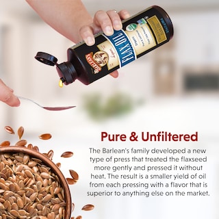 Foto 4 | Suplemento De Aceite De Linaza Barlean's Lignan, 355 Ml, Orgánico Y Vegano - Venta Internacional.