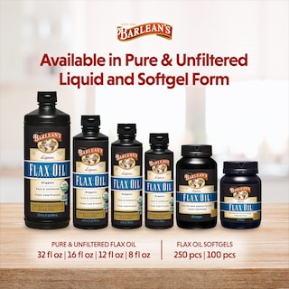 Foto 7 | Suplemento De Aceite De Linaza Barlean's Lignan, 355 Ml, Orgánico Y Vegano - Venta Internacional.