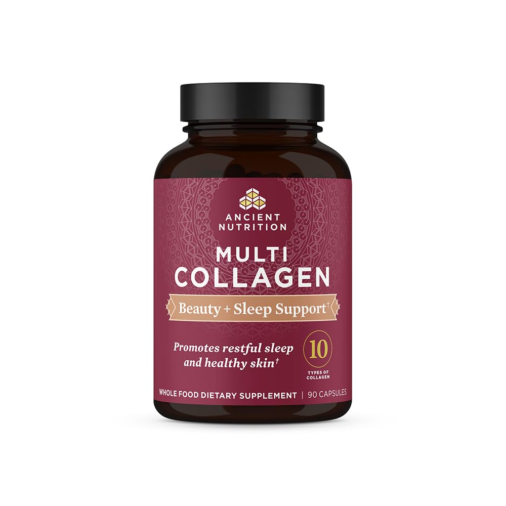 Foto 1 | Pastillas De Colágeno Ancient Nutrition Beauty Sleep 90 Unidades - Venta Internacional.
