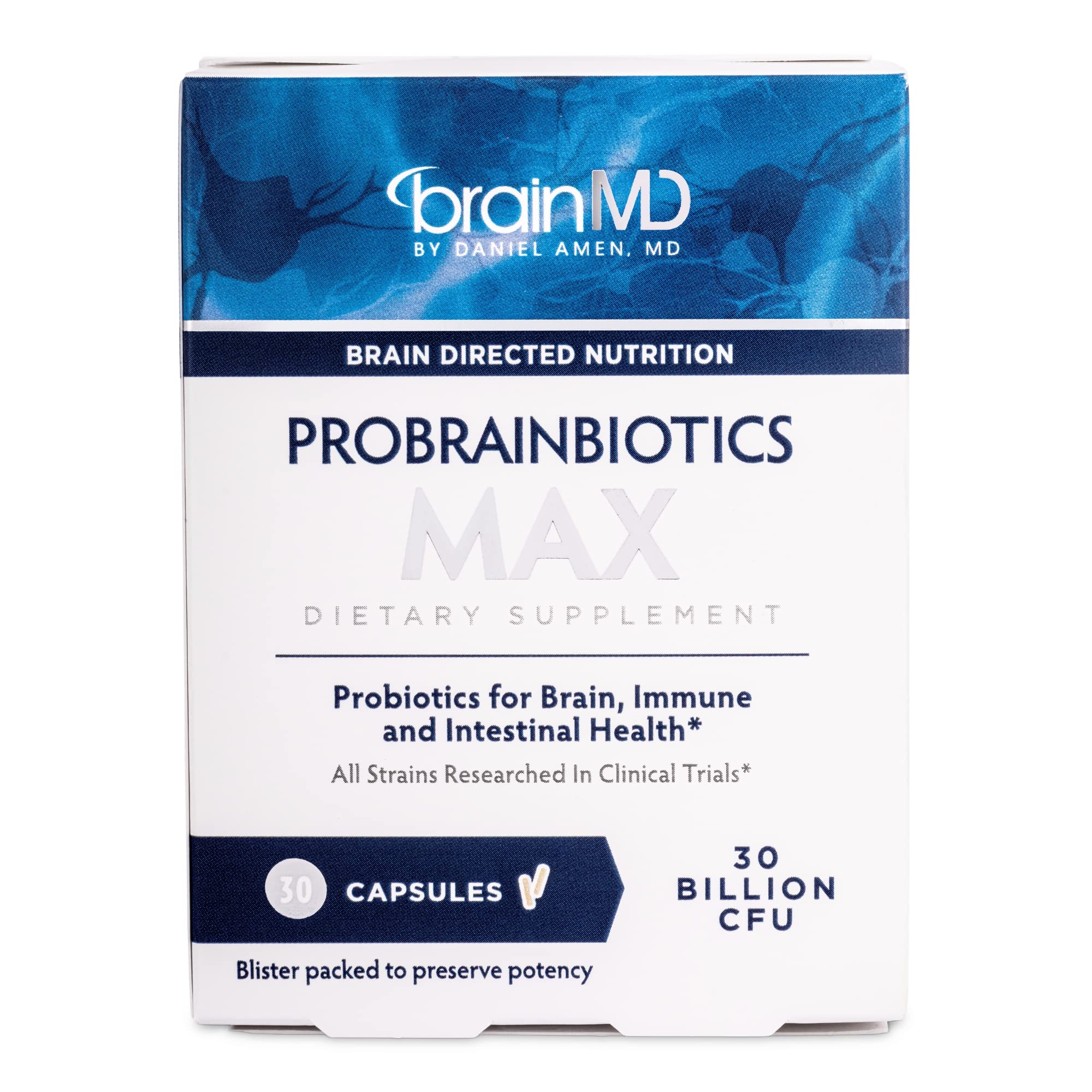 Foto 2 pulgar | Suplemento Brainmd Dr. Amen Probrainbiotics Max 30 Cápsulas - Venta Internacional.