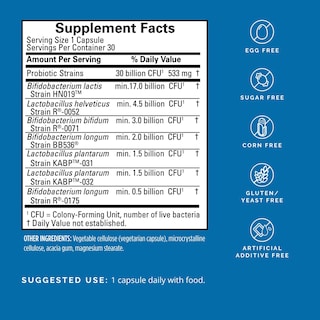 Foto 2 | Suplemento Brainmd Dr. Amen Probrainbiotics Max 30 Cápsulas - Venta Internacional.