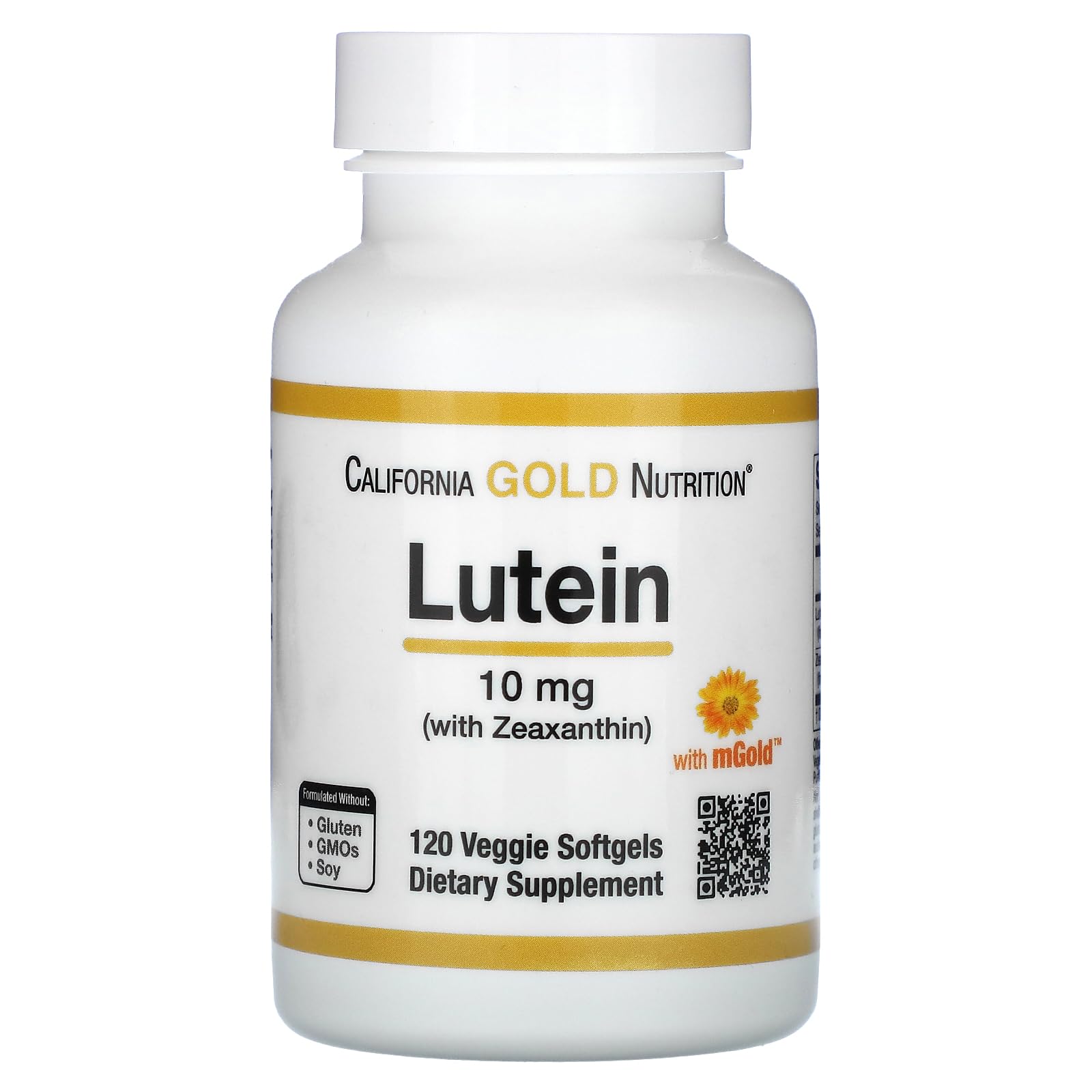 Foto 2 pulgar | Suplemento De Luteína De California Gold Nutrition Con Zeaxantina 10 Mg - Venta Internacional.