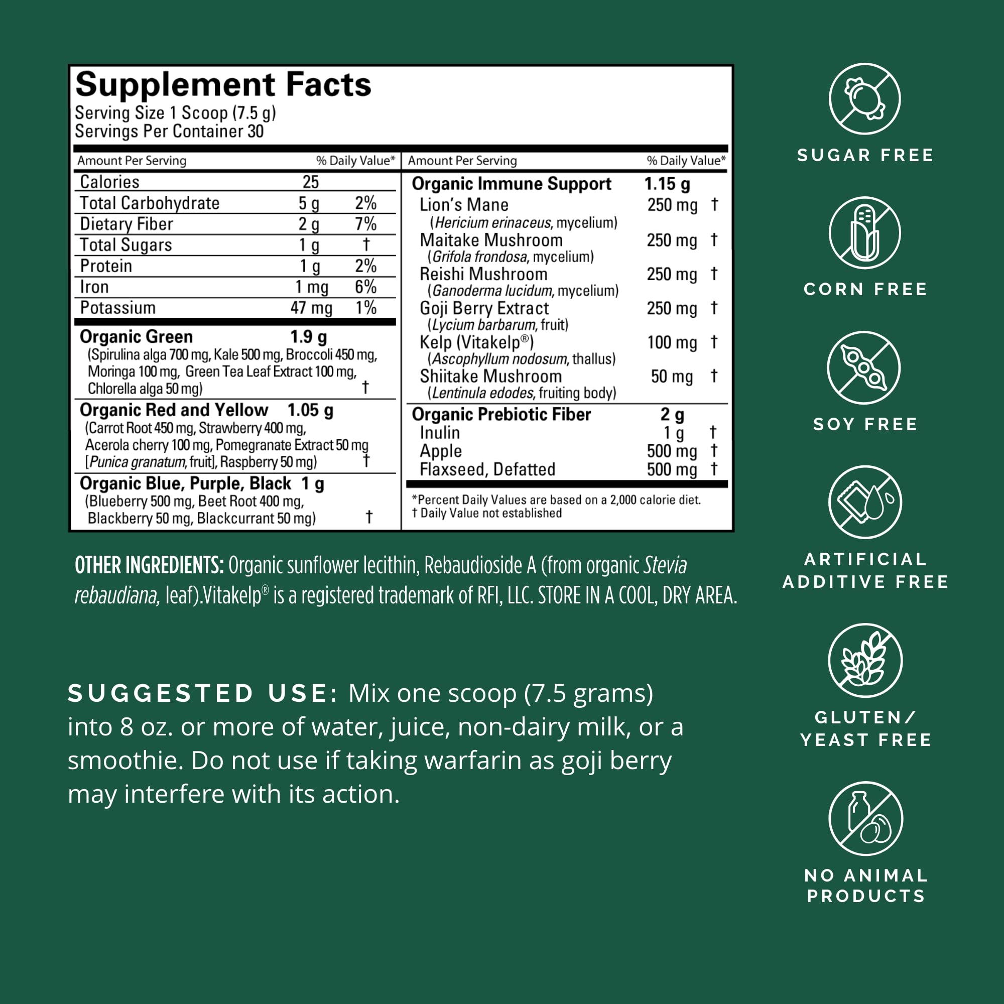 Foto 3 pulgar | Suplemento Brainmd Dr. Amen Neuro Greens Superfood, 230 Ml - Venta Internacional.