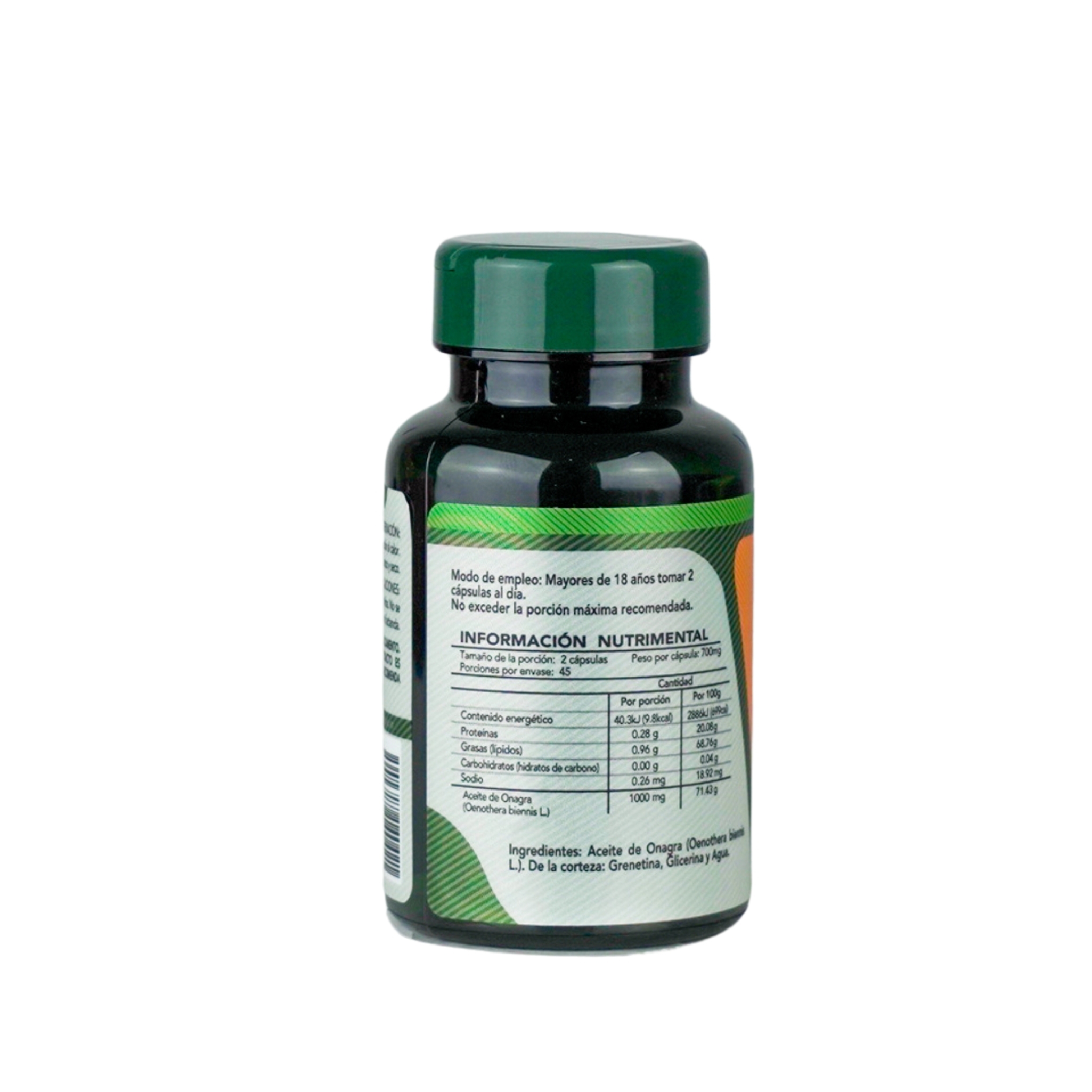 Foto 3 pulgar | Herbalia Lab Aceite De Onagra Primrose 1000 Mg