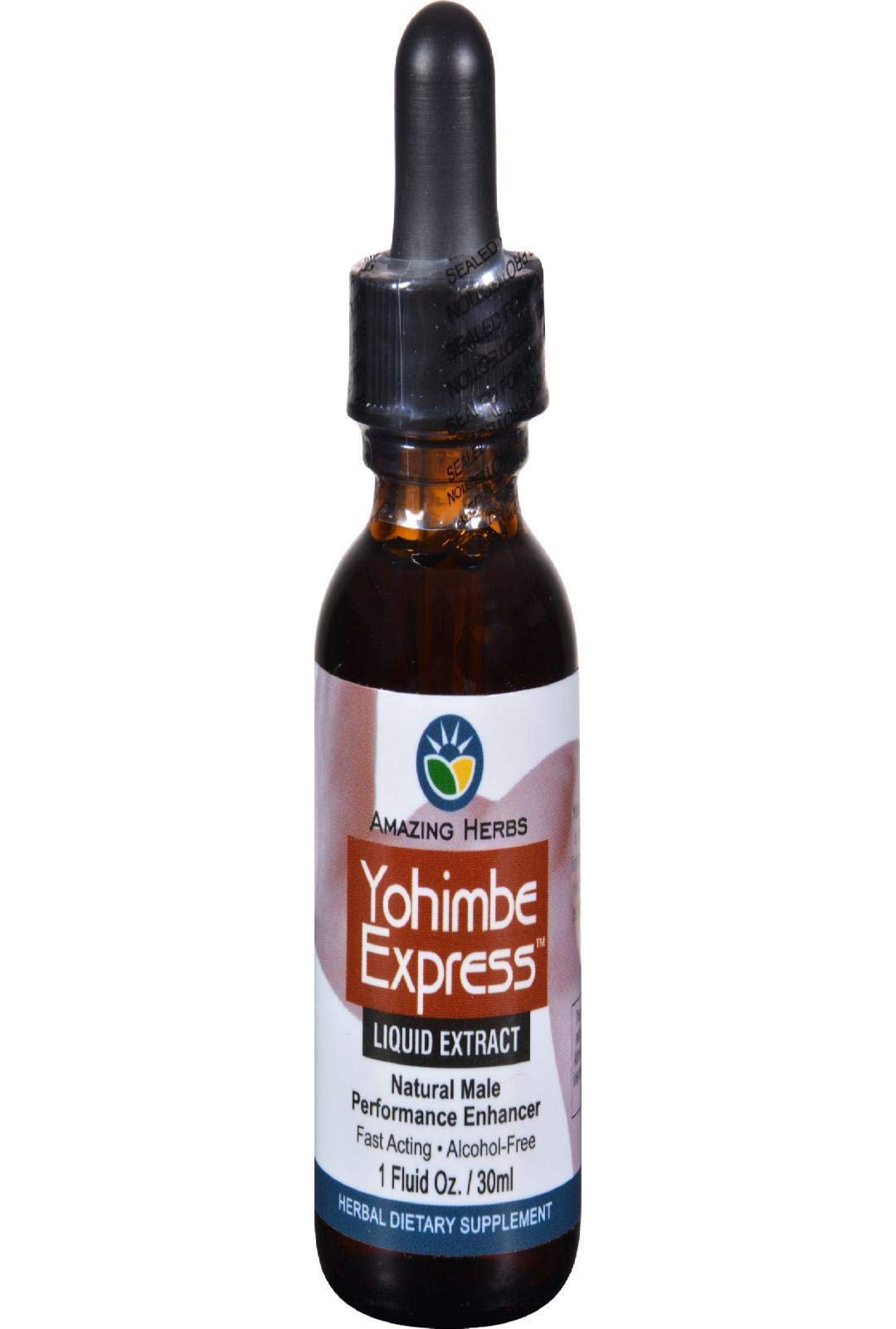 Foto 2 pulgar | Suplemento Amazing Herbs Yogimbe Express 30 Ml (paquete De 1) - Venta Internacional.