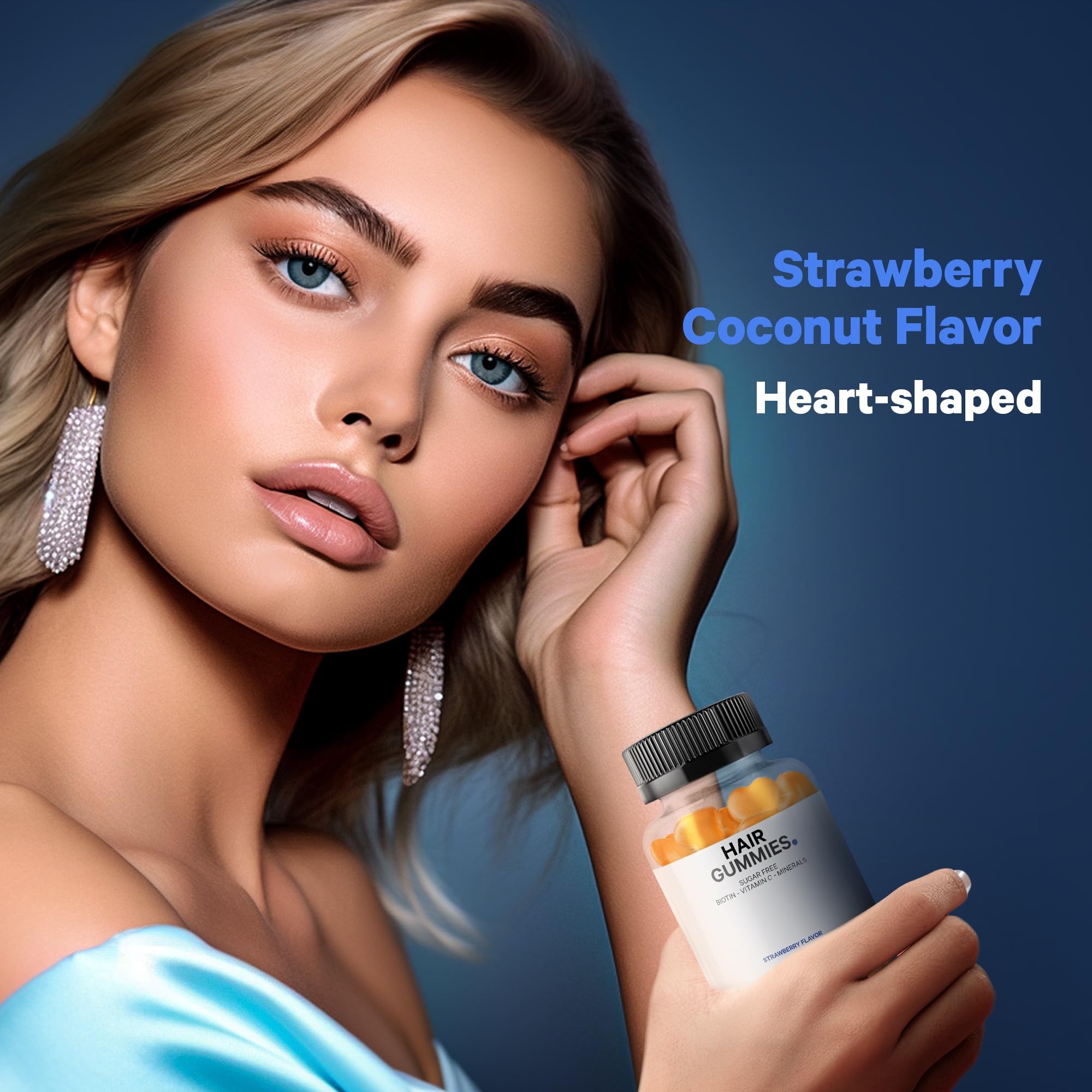 Foto 6 | Gomitas Para El Cabello Codeage Biotin 5000 Mcg Con Vitaminas A, C, D3 Y Zinc - Venta Internacional.