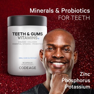 Foto 6 | Suplemento Codeage Para Dientes Y Encías Con Vitaminas Y Probióticos Orales - Venta Internacional.
