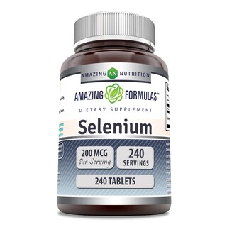 Foto 1 | Suplemento Amazing Formulas, Selenio, 200 Mcg, 240 Tabletas - Venta Internacional.
