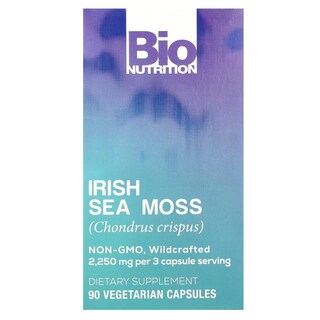 Foto 1 | Suplemento Bio Nutrition Irish Sea Moss 90 Cápsulas - Venta Internacional.