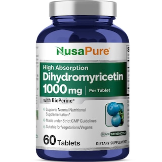 Foto 1 | Suplemento Nusapure De Dihidromiricetina (dhm) De 1,000 Mg, 60 Tabletas - Venta Internacional.