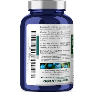 Foto 3 | Suplemento Nusapure De Dihidromiricetina (dhm) De 1,000 Mg, 60 Tabletas - Venta Internacional.