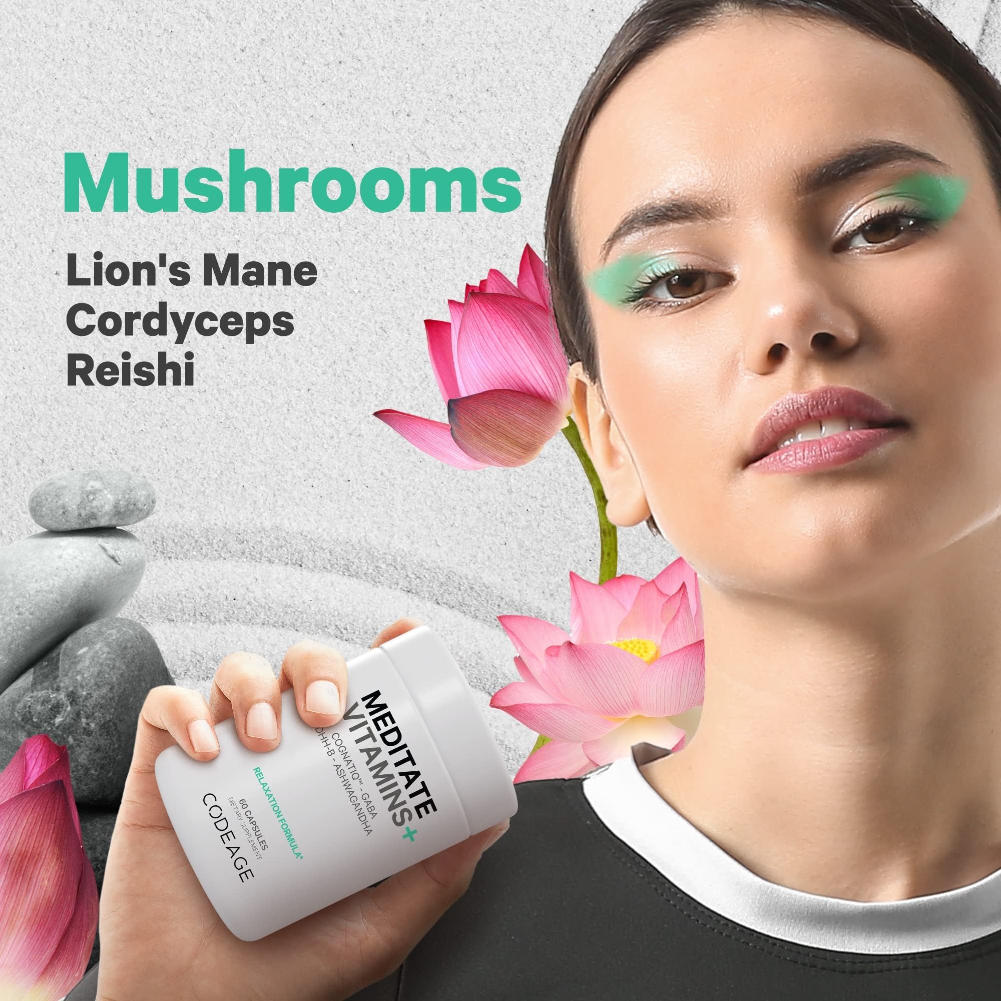 Foto 4 | Suplemento Codeage Meditate Vitamins+ Cognatiq 60 Cápsulas - Venta Internacional.