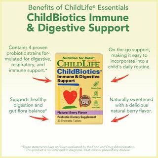 Foto 5 | Probiótico Childlife Essentials Childbiotics Inmunológicos y Digestivos - Venta Internacional