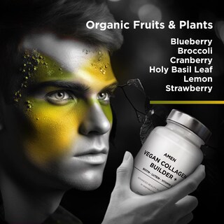Foto 4 | Suplemento Amen Generador de Colágeno Vegano a Base de Plantas 30 Cápsulas - Venta Internacional
