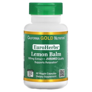 Foto 1 | Suplemento de Bálsamo de Limón 500 mg 60 Cápsulas Vegetarianas - Venta Internacional