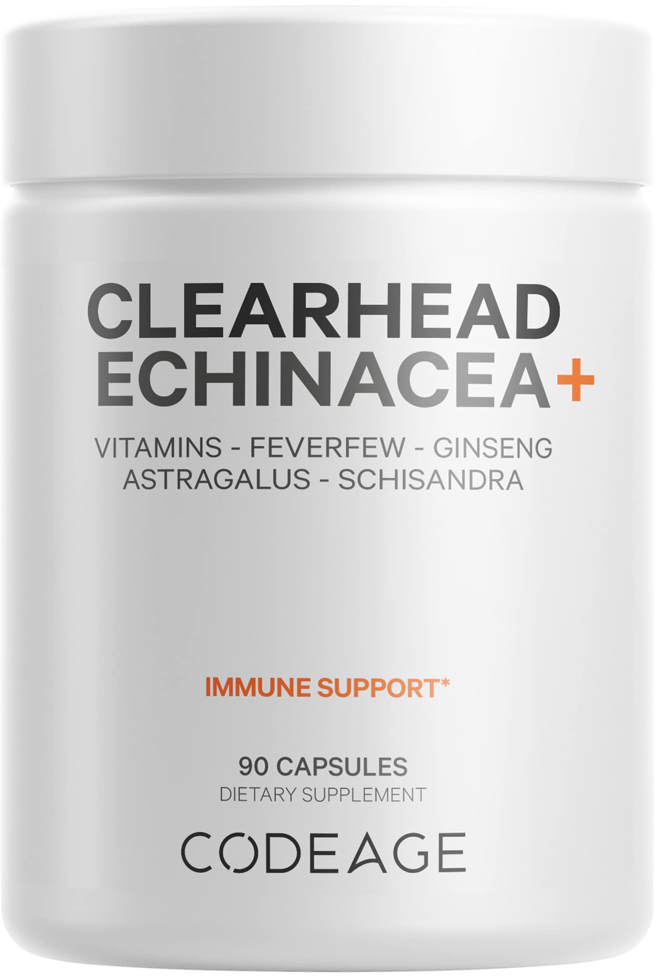 Foto 2 pulgar | Suplemento Codeage Clearhead Echinacea+ con Equinácea 90 Cápsulas - Venta Internacional