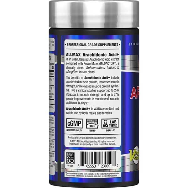 Foto 3 | Suplemento De Ácido Araquidónico Allmax Essential+ 120 Cápsulas - Venta Internacional.