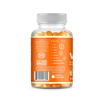 Foto 3 | Suplemento de Vitamina C Amazing Nutrition 120 Gomitas - Venta Internacional