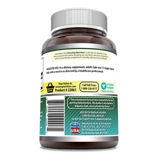 Foto 2 | Suplemento Amazing Nutrition Fórmulas con Biotina 10000 MCG 400 Cápsulas Vegetarianas - Venta Internacional
