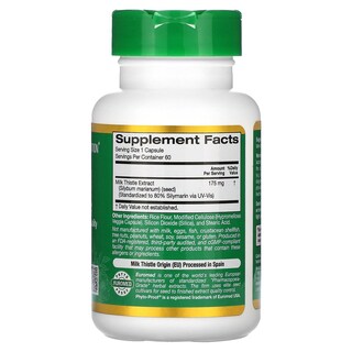 Foto 2 | Suplemento de Cardo Mariano California Gold Nutrition 175mg - Venta Internacional