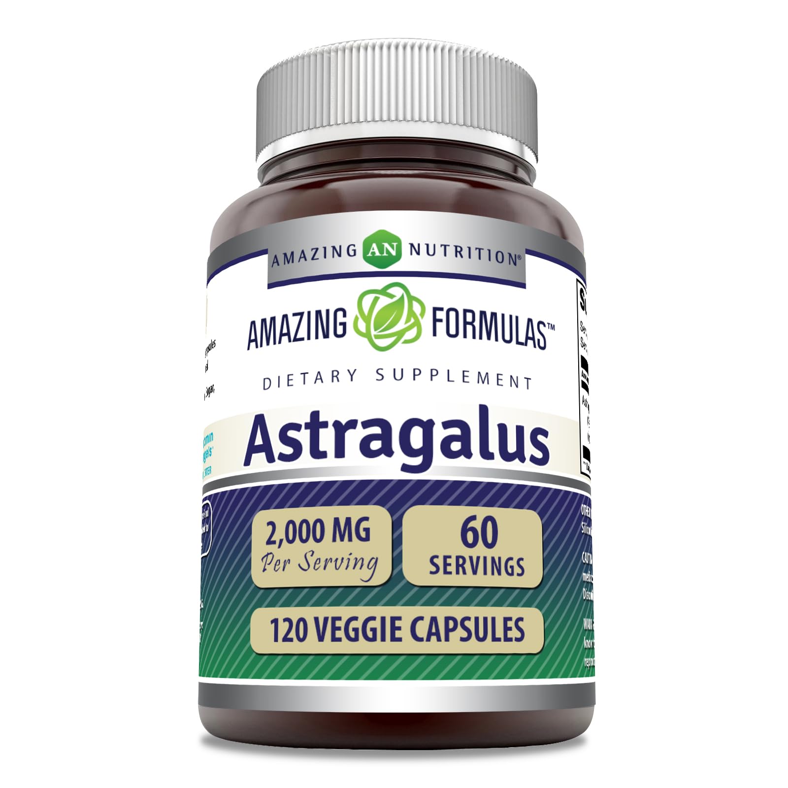 Foto 2 pulgar | Suplemento Amazing Nutrition Fórmulas Astragalus 2000 mg 120 Cápsulas - Venta Internacional
