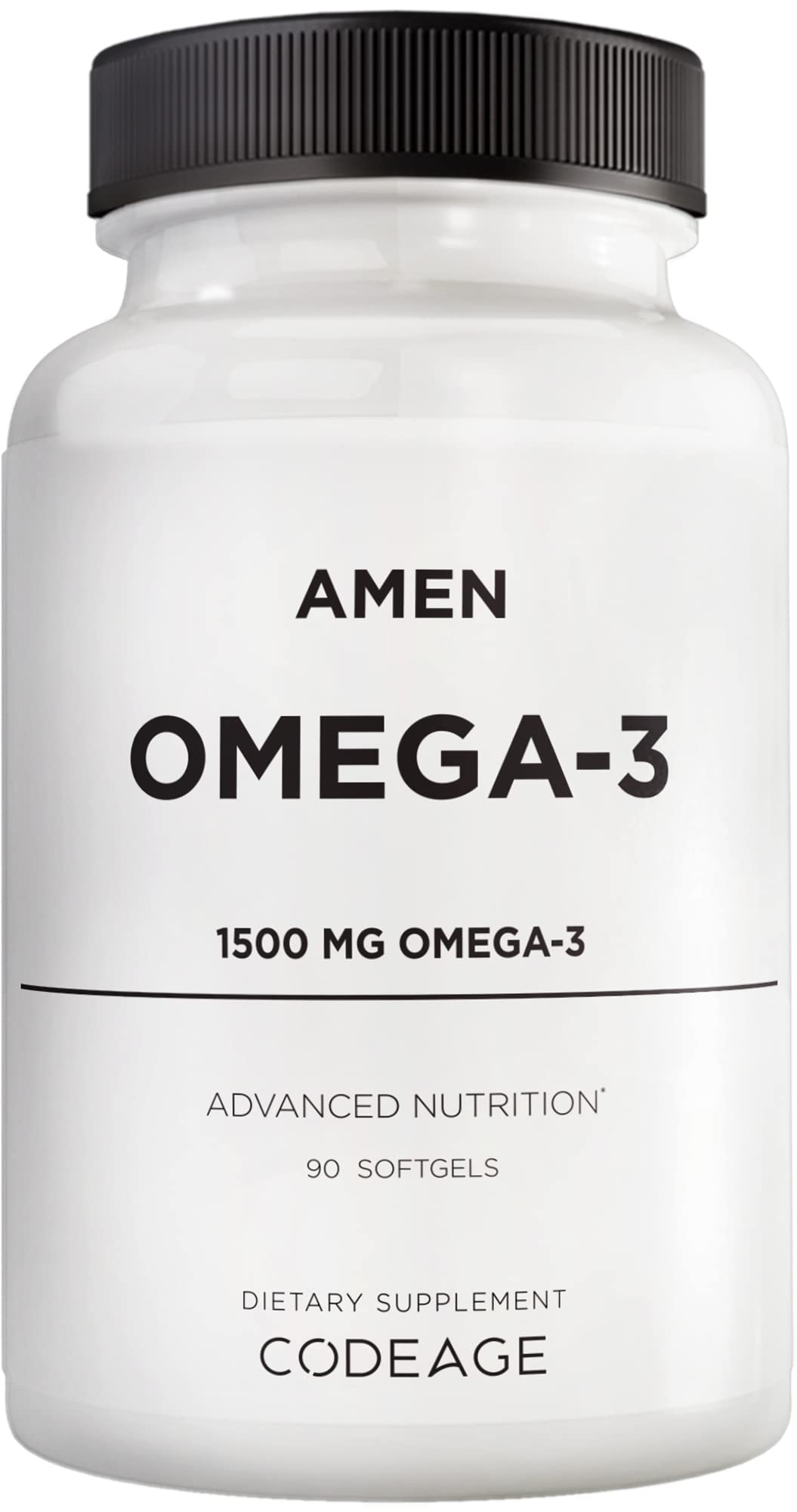 Foto 2 pulgar | Suplemento Amen Omega-3 1500 mg de Alta Potencia 90 Cápsulas - Venta Internacional