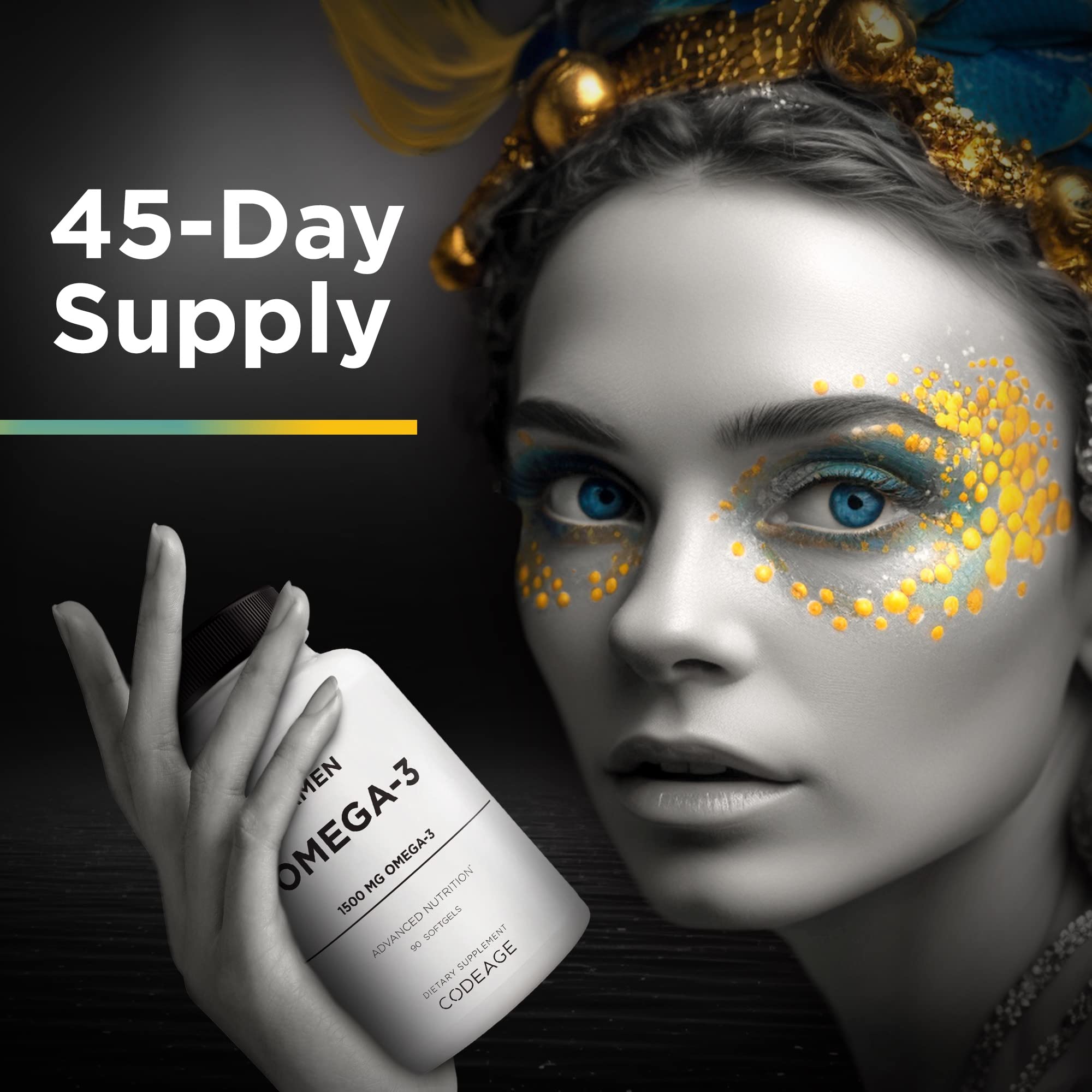 Foto 5 | Suplemento Amen Omega-3 1500 mg de Alta Potencia 90 Cápsulas - Venta Internacional