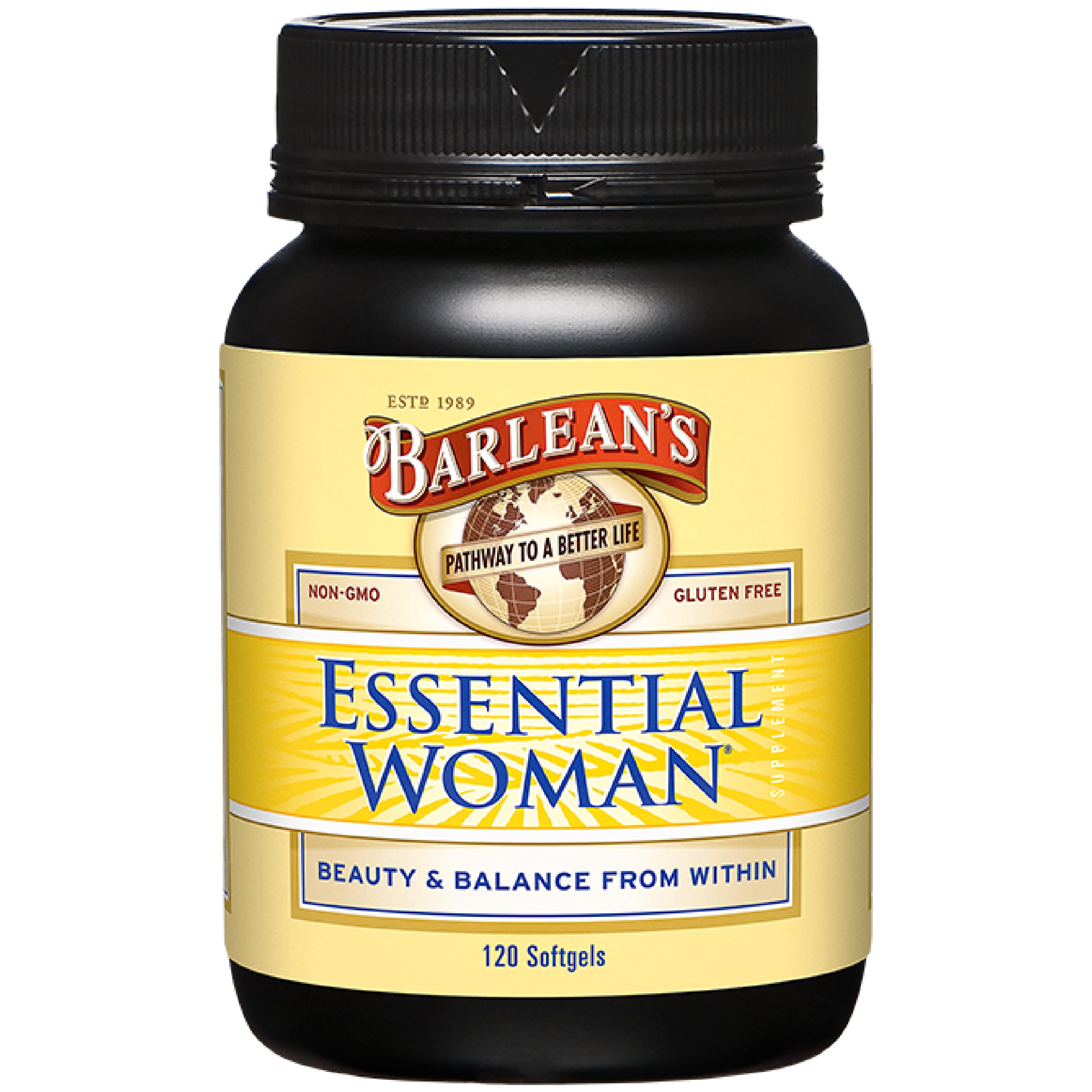 Foto 2 pulgar | Suplemento Barlean's Essential Woman Hormonal Balance 120 Unidades - Venta Internacional