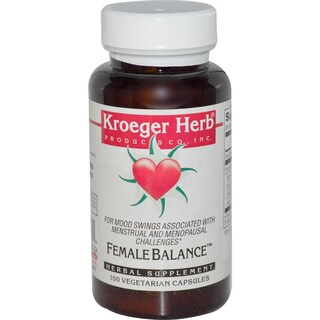 Foto 1 | Suplemento Kroeger Herb Female Balance 100 Cápsulas - Venta Internacional