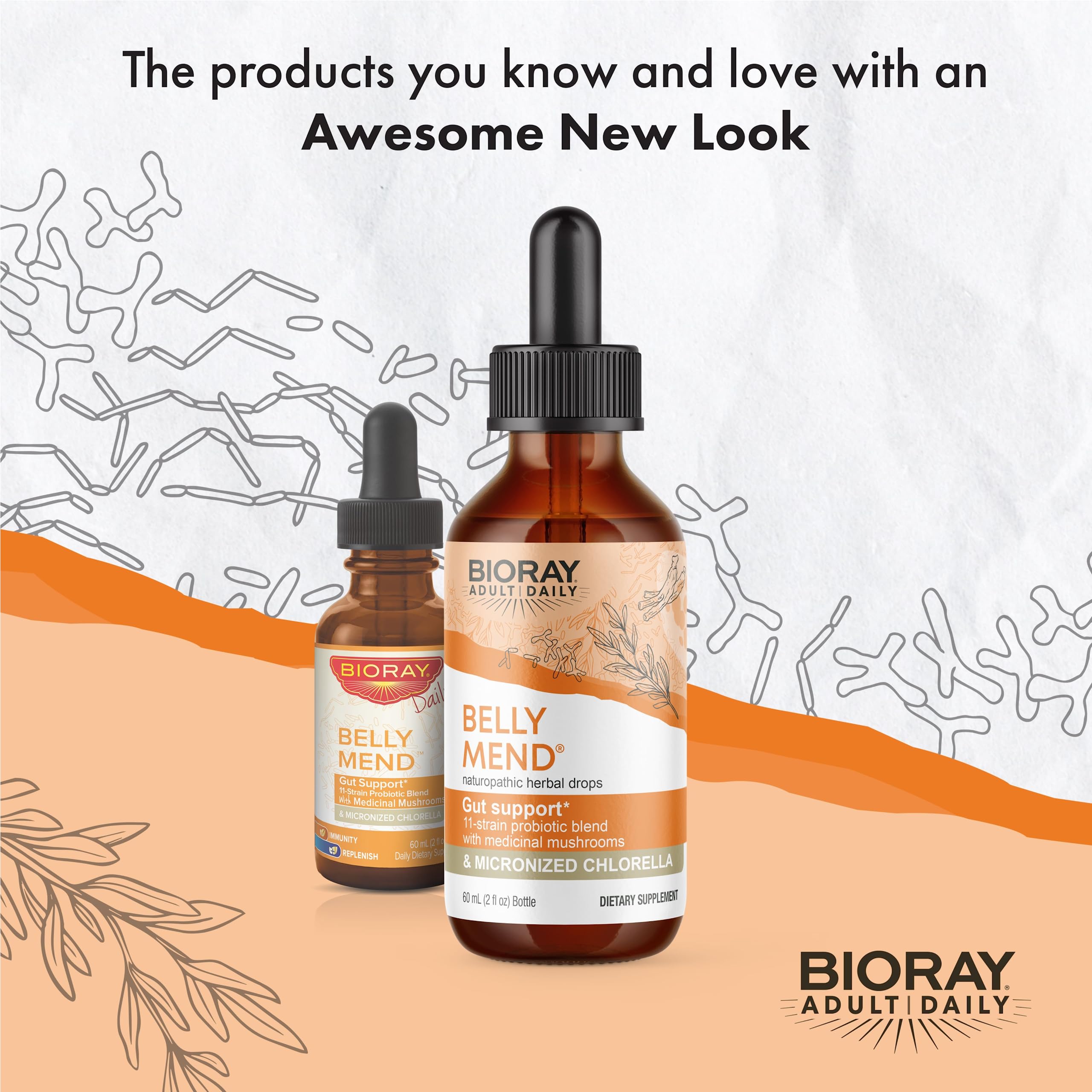 Foto 3 | Suplemento Probiótico Bioray Daily Belly Mend, 60 Ml, 11 Cepas - Venta Internacional.