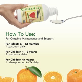 Foto 7 | Suplemento de Calcio Líquido Childlife Essentials para Niños - Venta Internacional