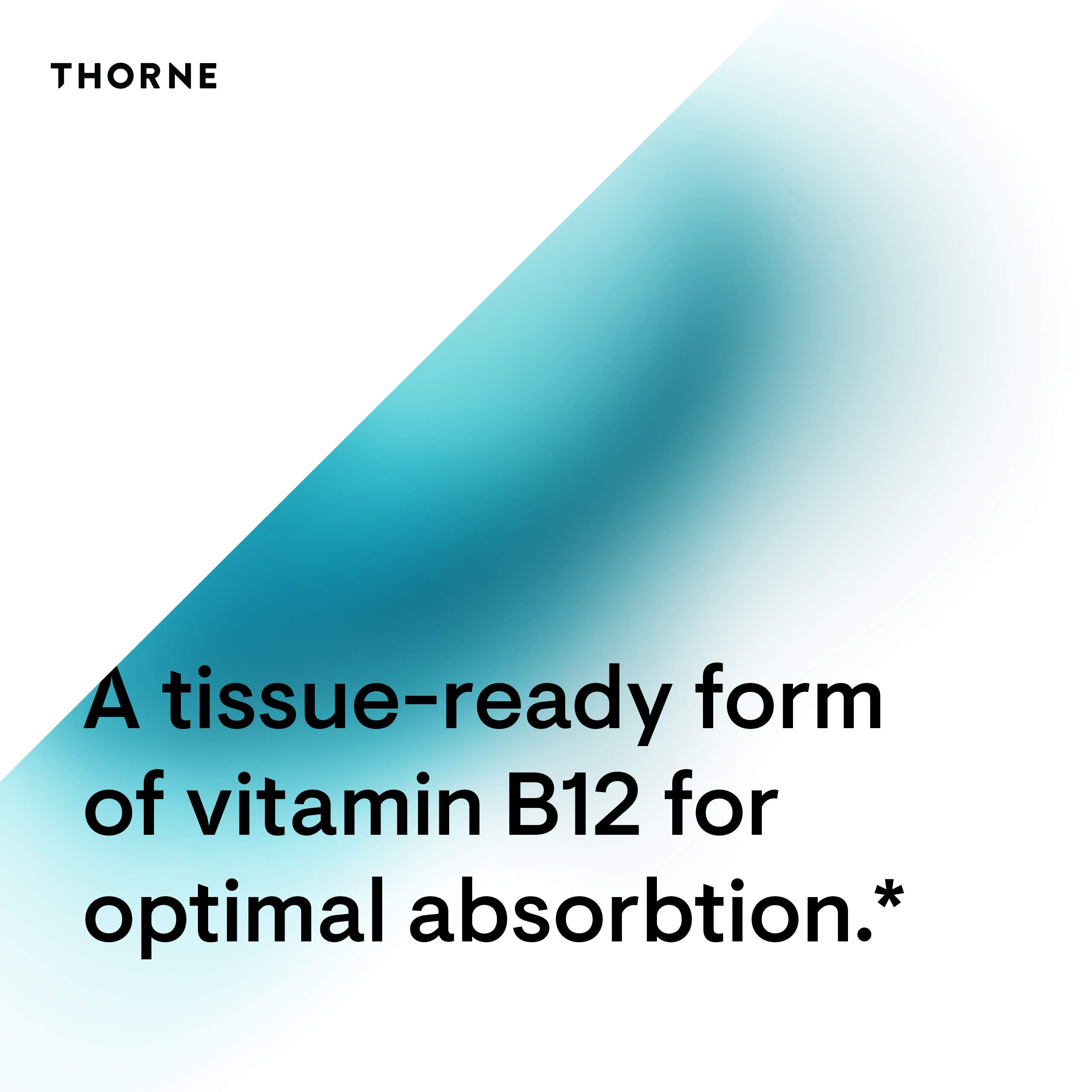 Foto 6 | Suplemento Thorne De Vitamina B12 Y Metilcobalamina, 60 Cápsulas - Venta Internacional.