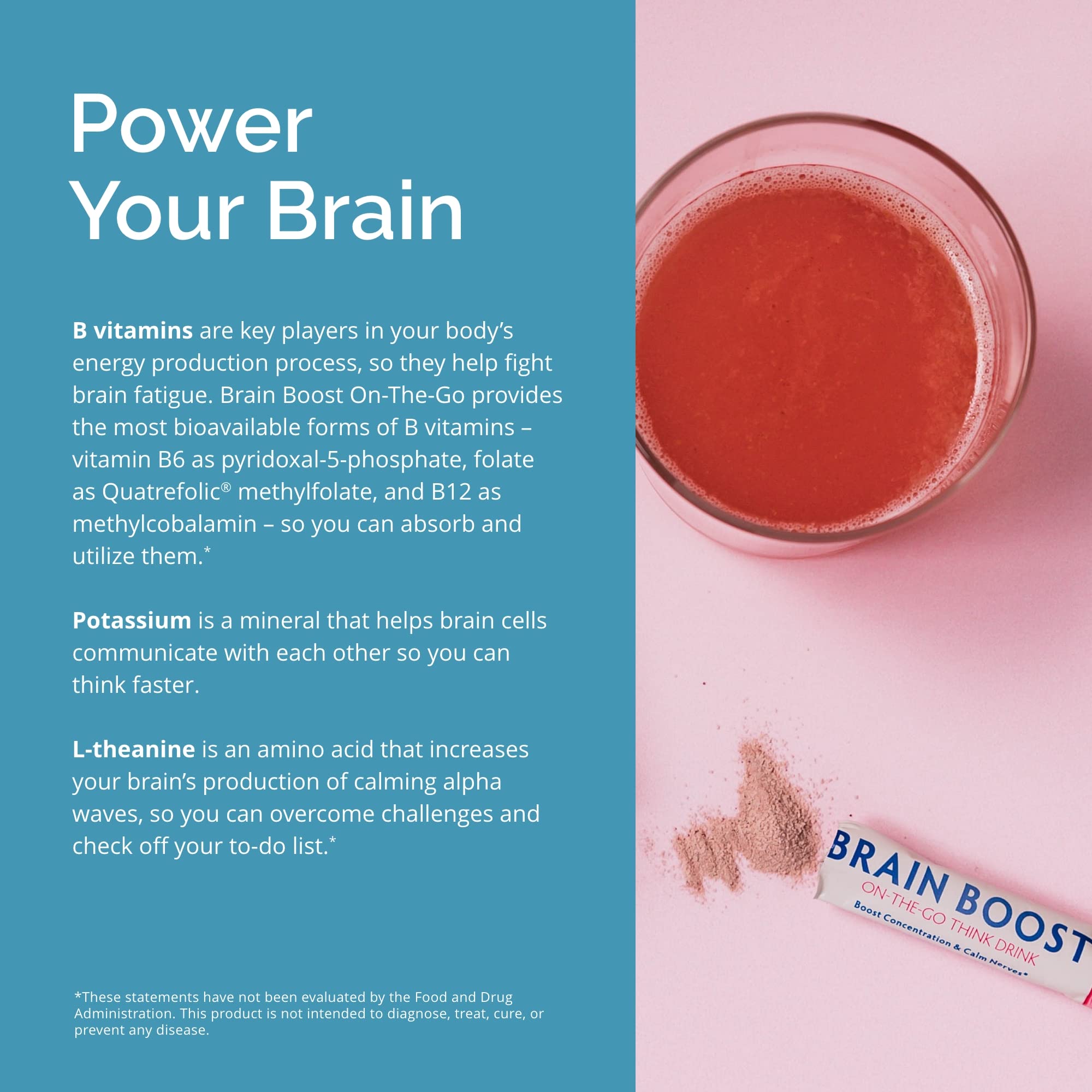 Foto 7 pulgar | Bebida Nootrópica en Polvo Brainmd Dr Amen Brain Boost 10 x 15g - Venta Internacional