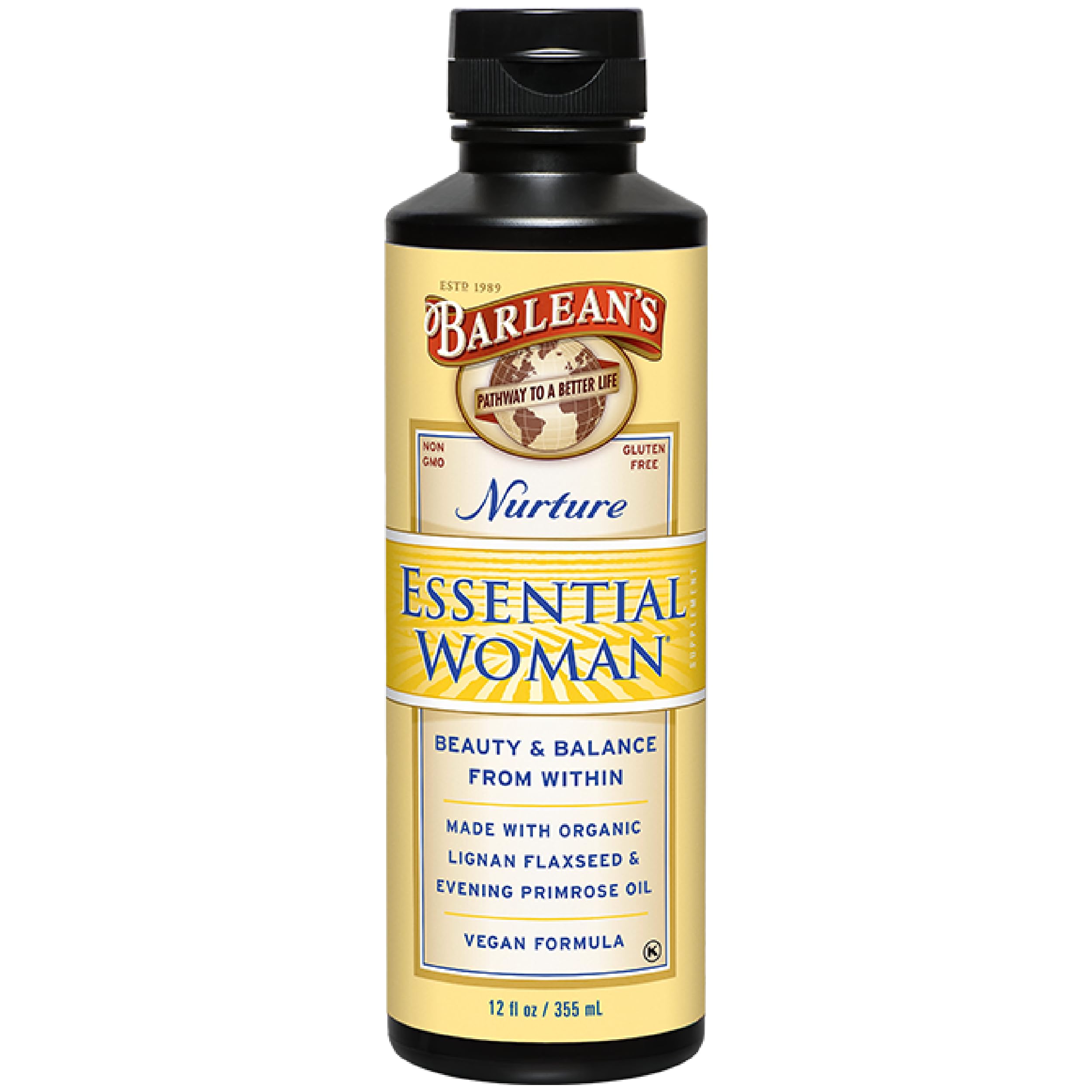 Foto 2 pulgar | Suplemento Barlean's Essential Woman Liquid 355 Ml Para Mujeres - Venta Internacional.