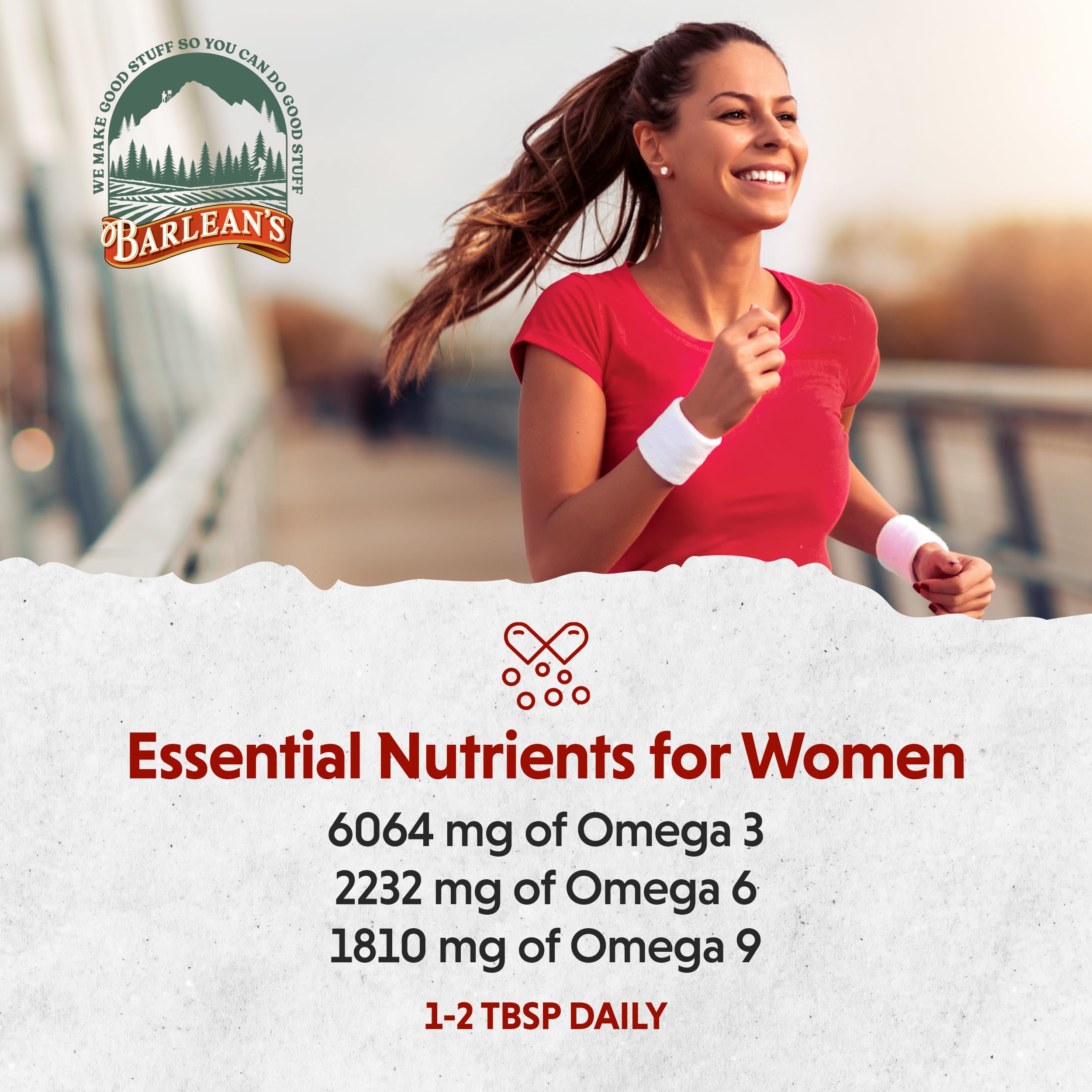 Foto 6 pulgar | Suplemento Barlean's Essential Woman Liquid 355 Ml Para Mujeres - Venta Internacional.