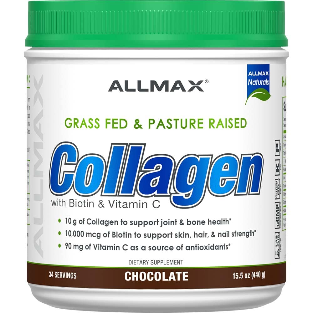 Foto 2 pulgar | Complemente El Colágeno Allmax Con Biotina Y Vitamina C 440 G - Venta Internacional.