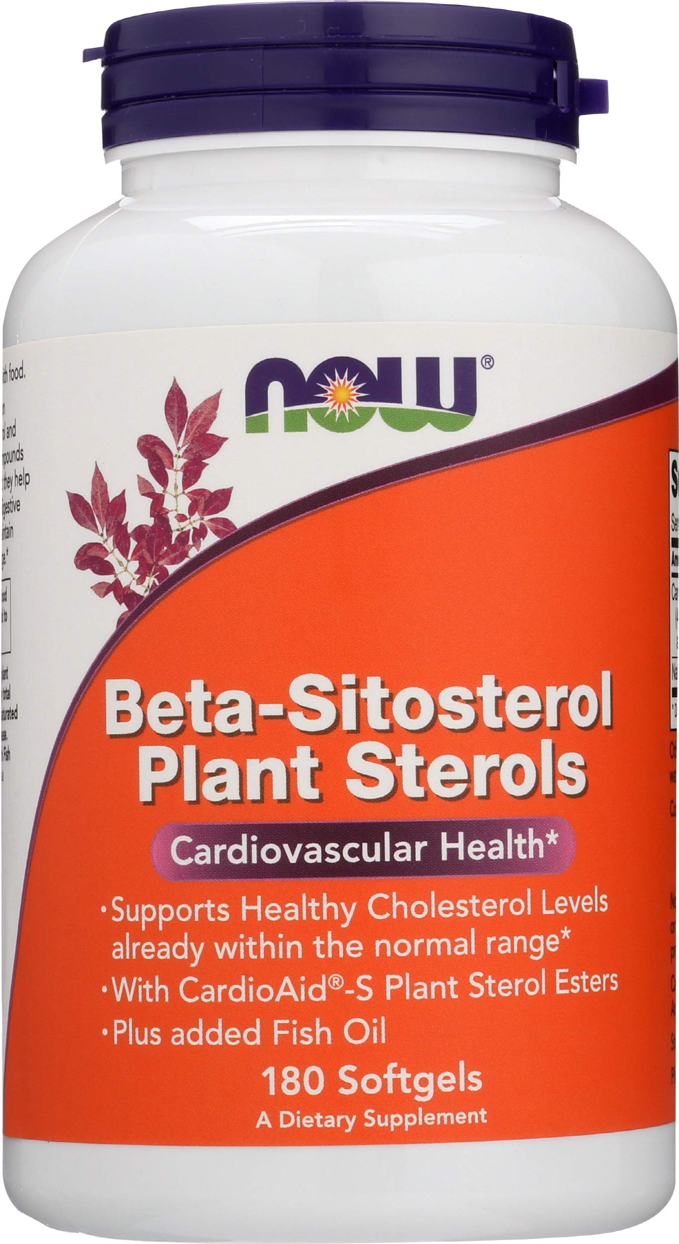 Foto 2 pulgar | Supplement Now Foods Spo Beta-sitosterol - Esteroles Vegetales 180 - Venta Internacional.