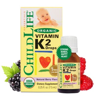 Foto 1 | Gotas De Vitamina K2 Childlife Essentials Orgánicas De 7 Ml, Paquete De 1 - Venta Internacional.