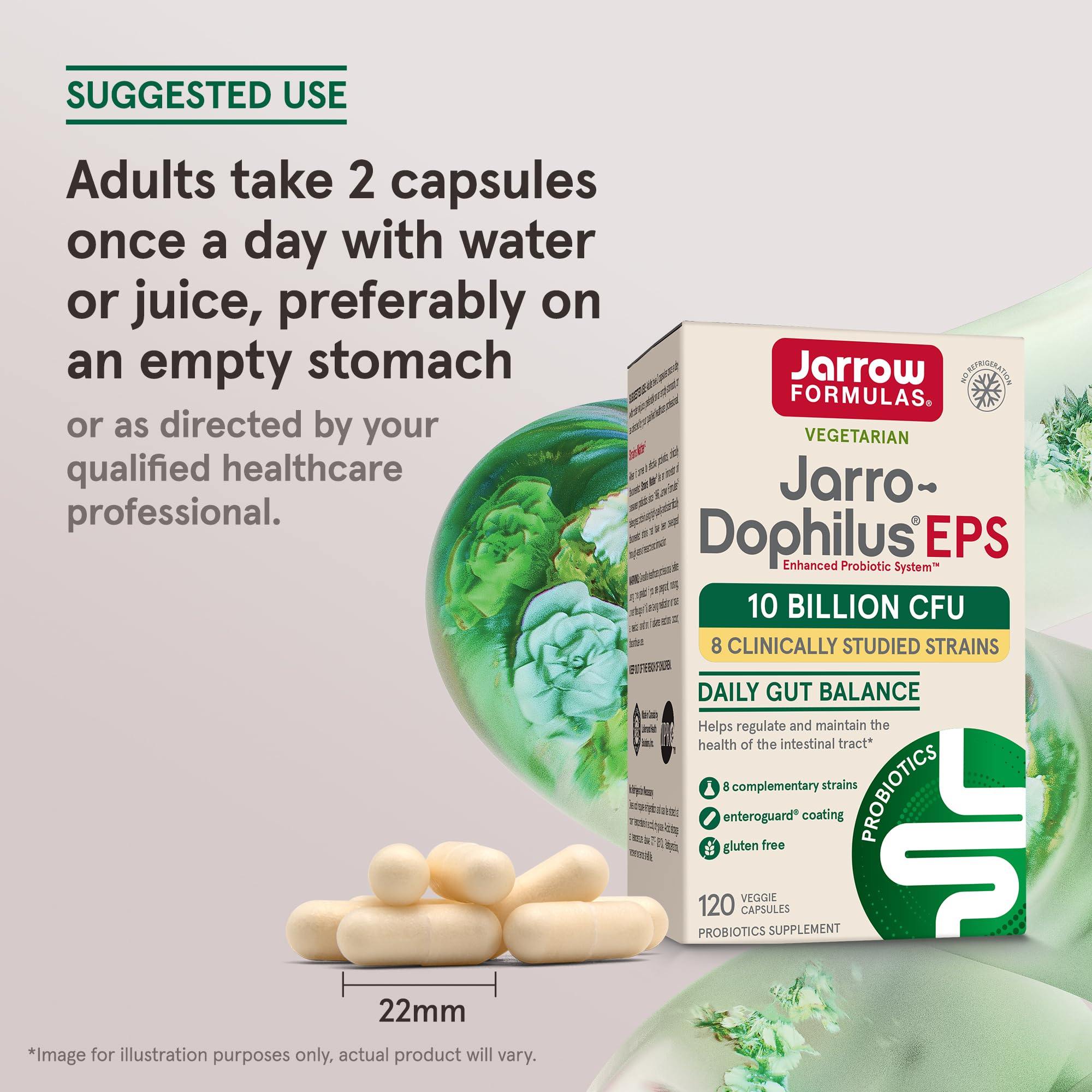 Foto 8 pulgar | Suplemento Jarro-dophilus Eps De Jarrow Formulas, 10 Mil Millones De Cfu - Venta Internacional.