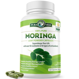 Foto 1 | Cápsulas De Moringa Pura Vida Moringa De Origen Único, 120 Unidades, 500 Mg - Venta Internacional.