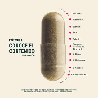 Foto 3 | Life 360+ Woman Hr & Foli 220 Caps Colágeno Y Vitaminas