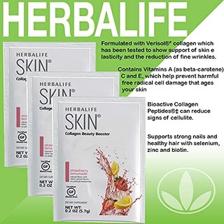 Foto 2 | Suplemento Herbalife Skin Collagen Beauty Booster 30 Paquetes - Venta Internacional.