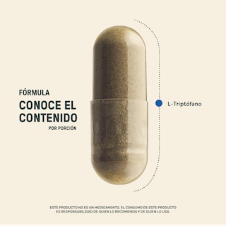 Foto 3 | Life 360+ Pure Tryptophan 180 Caps A Base De L-triptófano