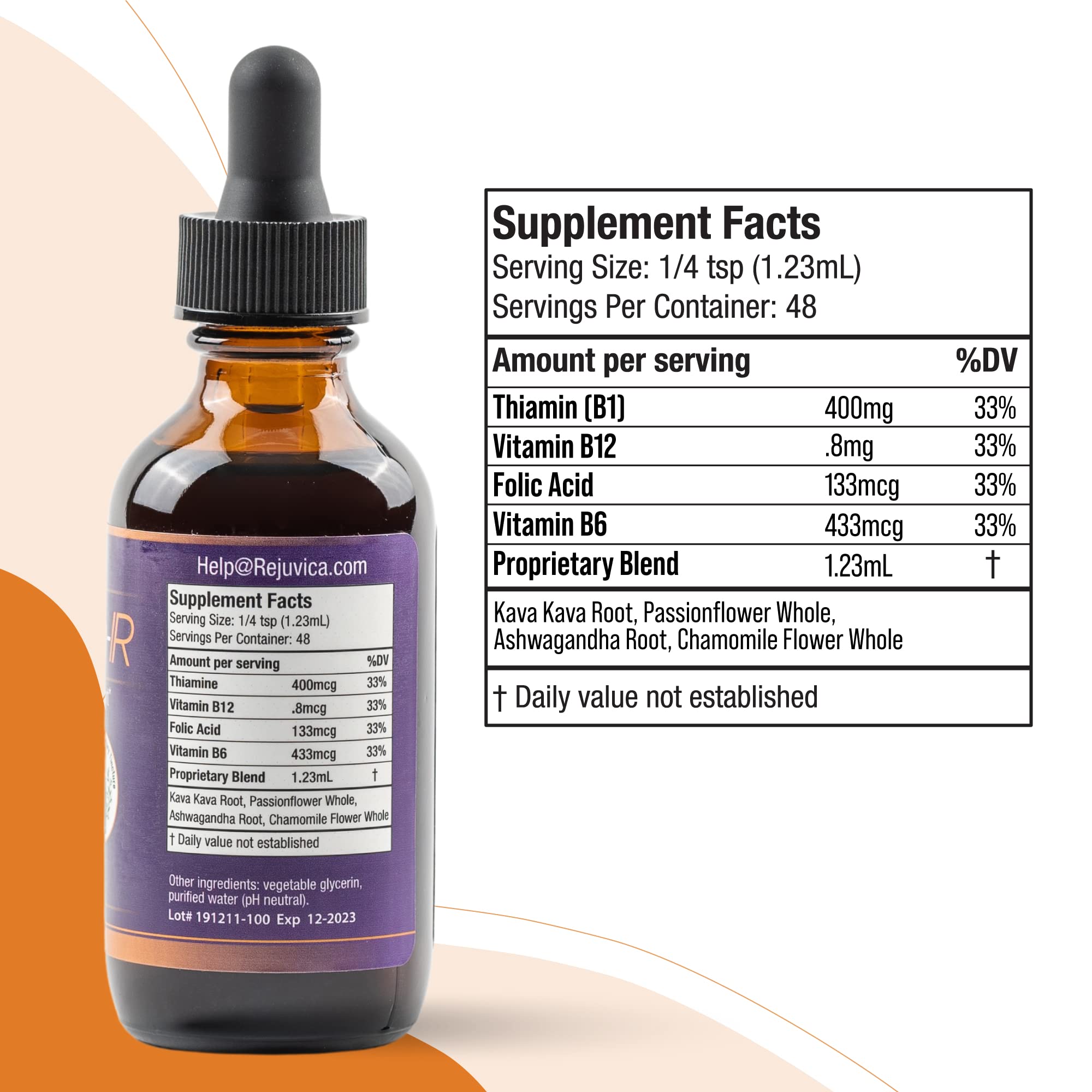Foto 6 | Remedio Calmante Líquido Zenapin Ir Con Kava, Kava Y Ashwagandha - Venta Internacional.