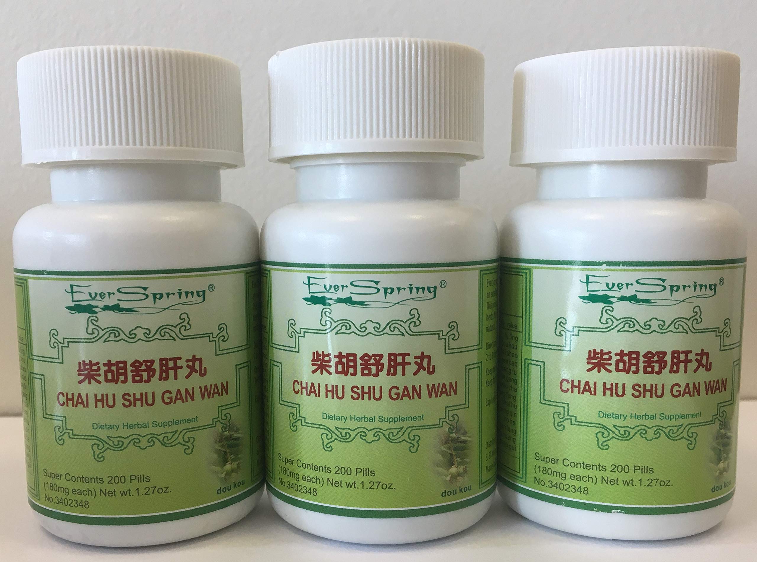 Foto 2 pulgar | Suplemento Herbal Everspring Chai Hu Shu Gan Wan, Paquete De 3 - Venta Internacional.