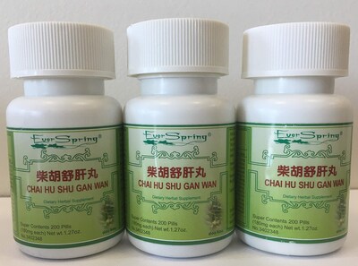 Foto 1 | Suplemento Herbal Everspring Chai Hu Shu Gan Wan, Paquete De 3 - Venta Internacional.
